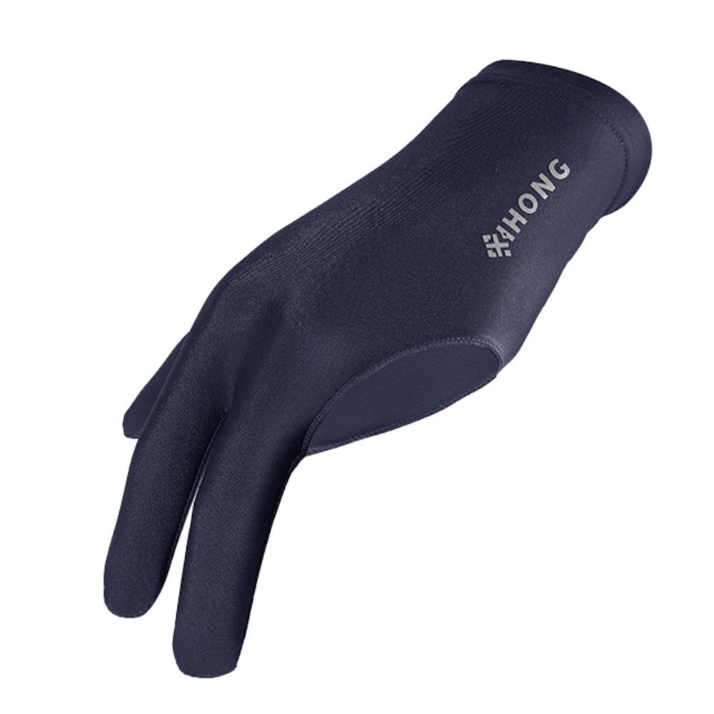 Дышащие перчатки для снукера, перчатка на три пальца для левой/правой руки, переносная перчатка для бильярда