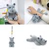 Toy Rhino Plush Soft Short Children Collectors Decoration Festival Gift Doll
