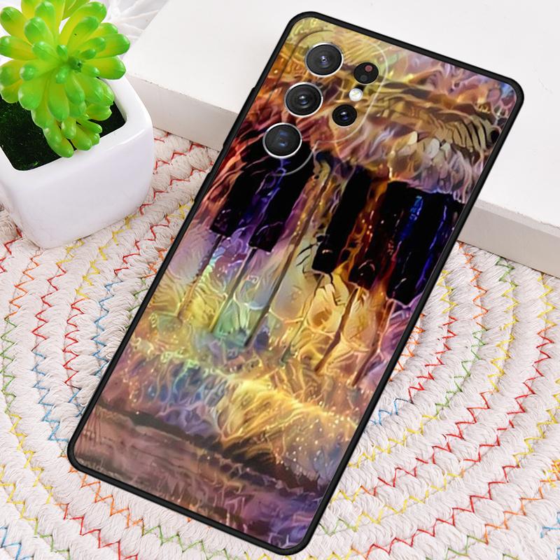 Силиконовый чехол для телефона с рисунком клавиш пианино для Samsung Galaxy note 10 pro S26 S25 S24 S23 S22 S21 Plus S25Ultra Capa Cover