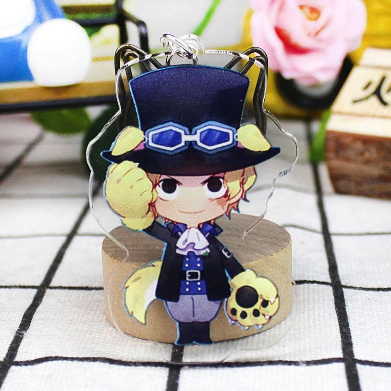 One Piece брелок кулон аниме Луффи Дракон навигация король окружающий двухсторонний HD сумка кулон подарок