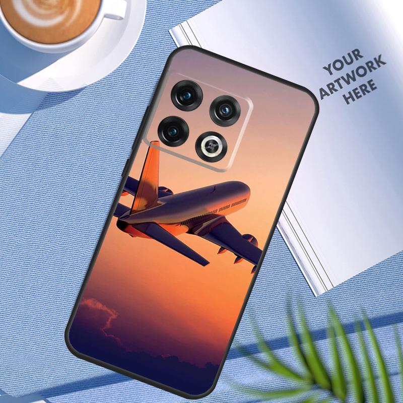 Чехол-самолет для OnePlus 12R 10T 10R 9R 8T 12 11 9 10 Pro Nord CE 3 Lite 2 2T CE4 N10 N20 N30