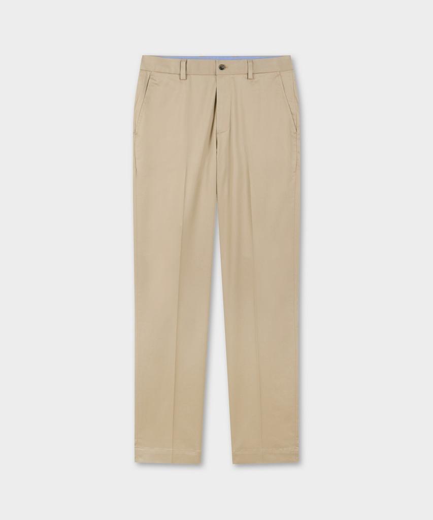 BROOKS BROTHERS Slim Fit Lightweight Advantage Chino (British Khaki) (Bbpcmmz501)