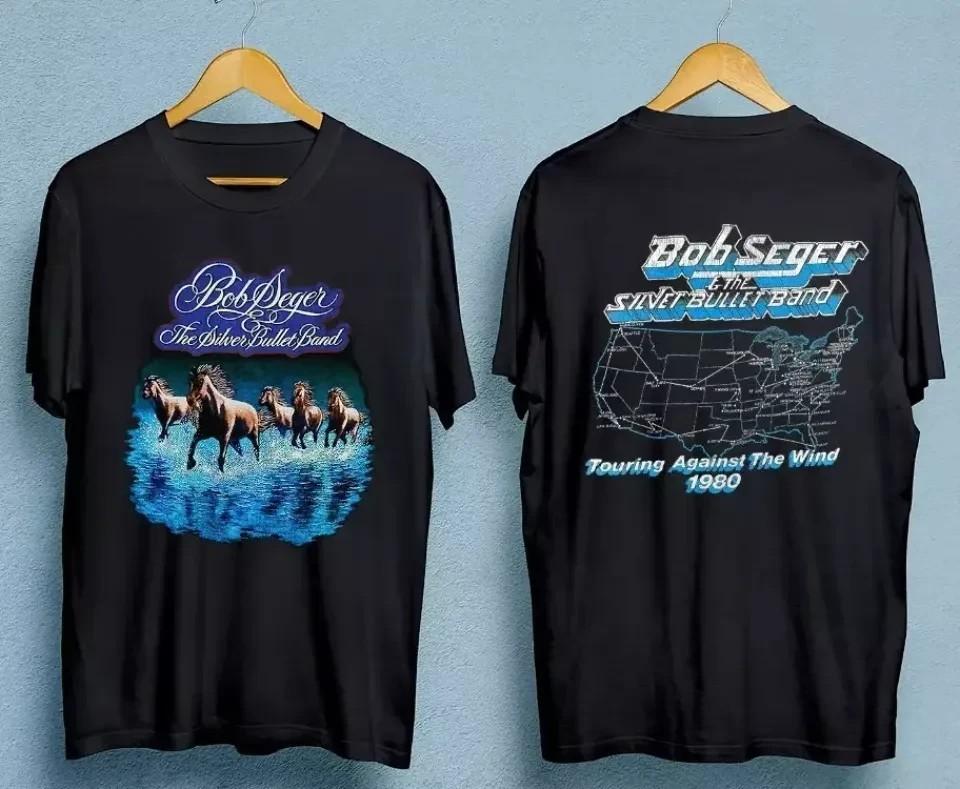 BOB SEGER 1980 Tour vintage T SHIRT Vintage Gift Heavyweight Tshirt Unisex T-Shirt