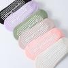 2023 New Yoga Socks Women Professional Non-Slip Pilates Sports Non-Slip Socks Summer Thin Backless Floor Socks