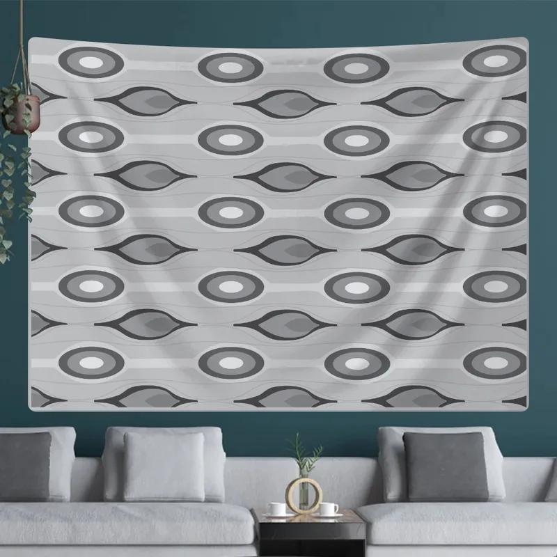 Простой регулярный узор для расположения, подвесная ткань, украшение на стену для дома, гобелен, офис, гостиная, гобелен