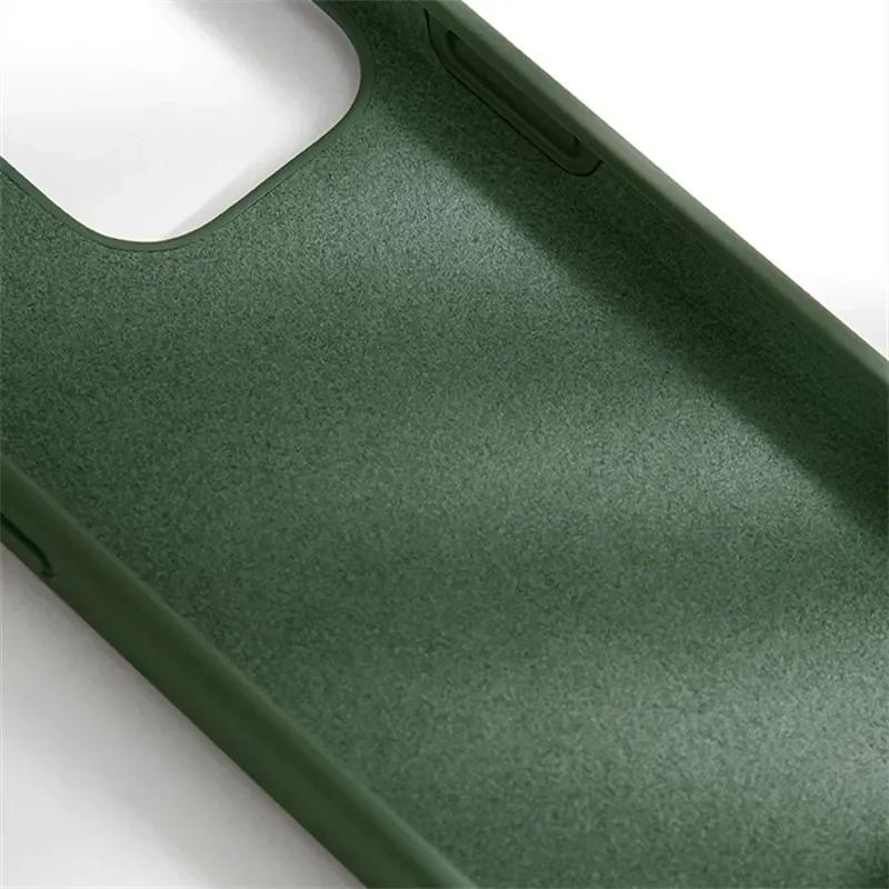 Multi-color Apple Original 16 Pro Max Phone Case, Soft Silicone for Apple 16 15 14 13 12 Full Wrap Shockproof, Anti-slip Phone Case