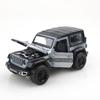 (Упакованный) Игрушечный автомобиль Jeep Wrangler Четырехдверный Внедорожник, Масштаб 1/36, С механизмом обратного хода, Литой Металл, Игрушка для Мальчика, Мощный Механизм Обратного Хода.