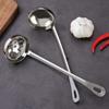 Stainless Steel Soup Ladles Long Handle Long Spoons New Soup Spoon  for Kitchen Cooking