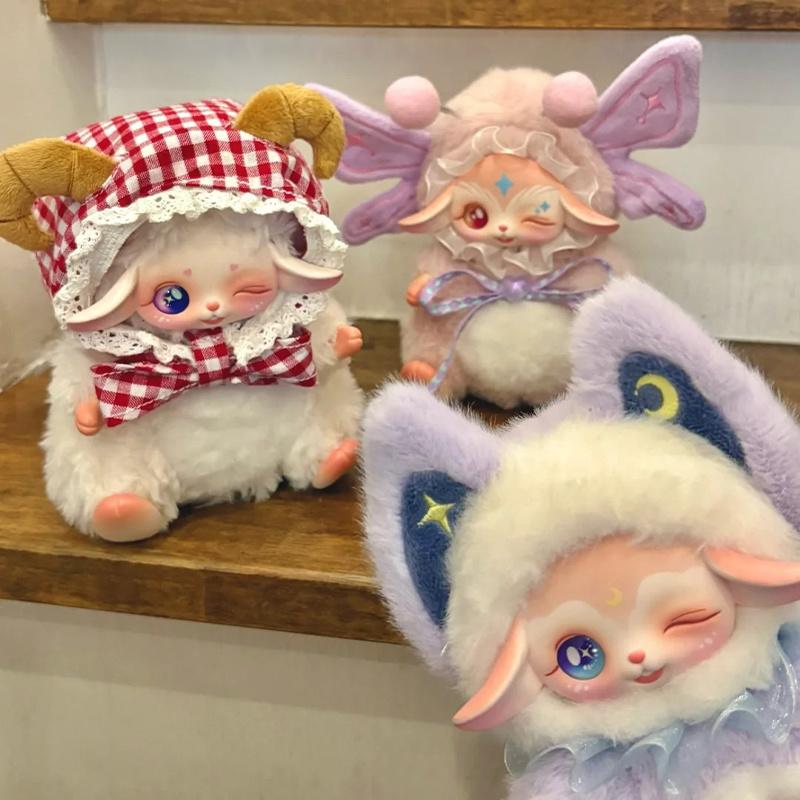 Hotplayz Sally Fantasy Fairy Plush Blind Box Series Creative Handmade Toys Elf Doll Ornament Model Mysterious Box Surprise Gifts
