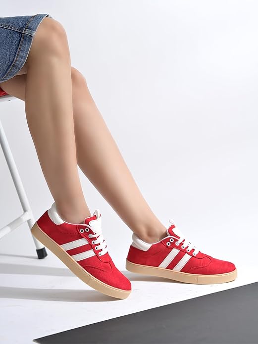 Женские повседневные кроссовки Shoetopia || Стильные спортивные туфли на шнуровке с удобной подошвой || Легкая повседневная обувь для ходьбы и бега