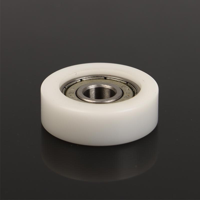 1 шт. 608 Zz 8*30*10 мм Pom нейлоновый круглый роликовый роликовый ролик с помпоном 608Zz подшипниковый шкив пластиковый роликовый подшипник