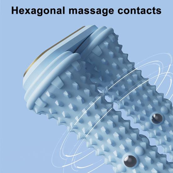 Double-Row Foot Massage Roller Plantar Fasciitis Muscle Sore Foot Arch Pain Relief Deep Tissue Relaxation Physical Therapy Fascia Roller