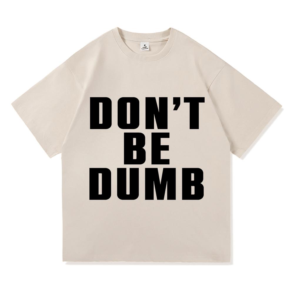 AAP ASAP Rocky Dont Be Dumb album graphics cotton mens shirt 2026 Summer shirts Womens Y2k Hip Hop Short Sleeve Top