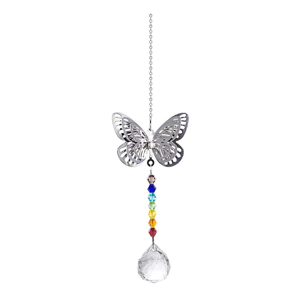 Angle Suncatcher Crystal Ball Prisms Hanging Pendant Window Home Decor
