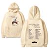 Bad Bunny Hoodies Nadie Sabe Lo Que Va APasar Manana Sweatshirt Men Women Casual Fashion Music hoodie Unisex vintage pullovers