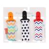 3PCs Pacifier Chain Bracket Dummy Clips Cartoon Print Child Pacifier Clips Nipple Holder  Infants