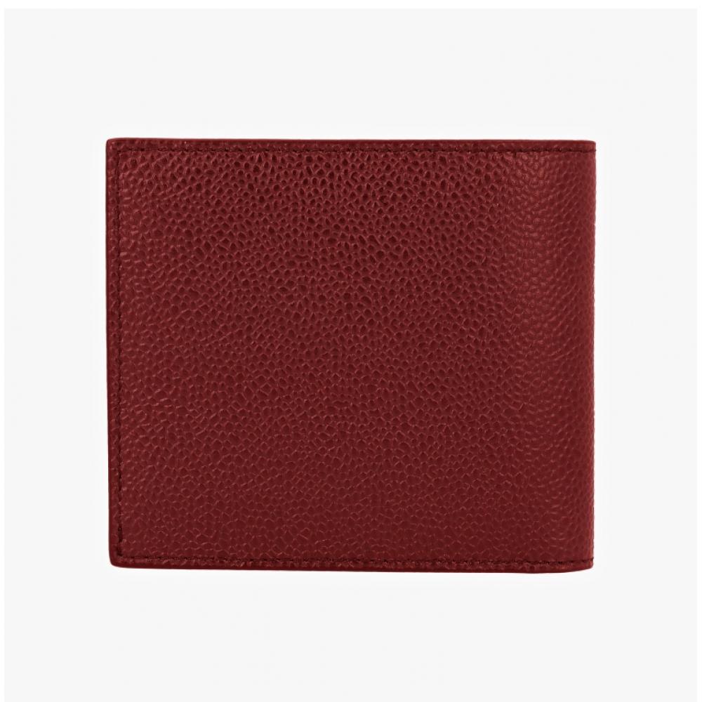 Thom Browne Pebble Grain Three Stripe Wallet Maw023a 00198 614