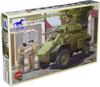 Bronco Model 1/35 Британский бронеавтомобиль Humber Mk.4 Пластиковая модель CB35081