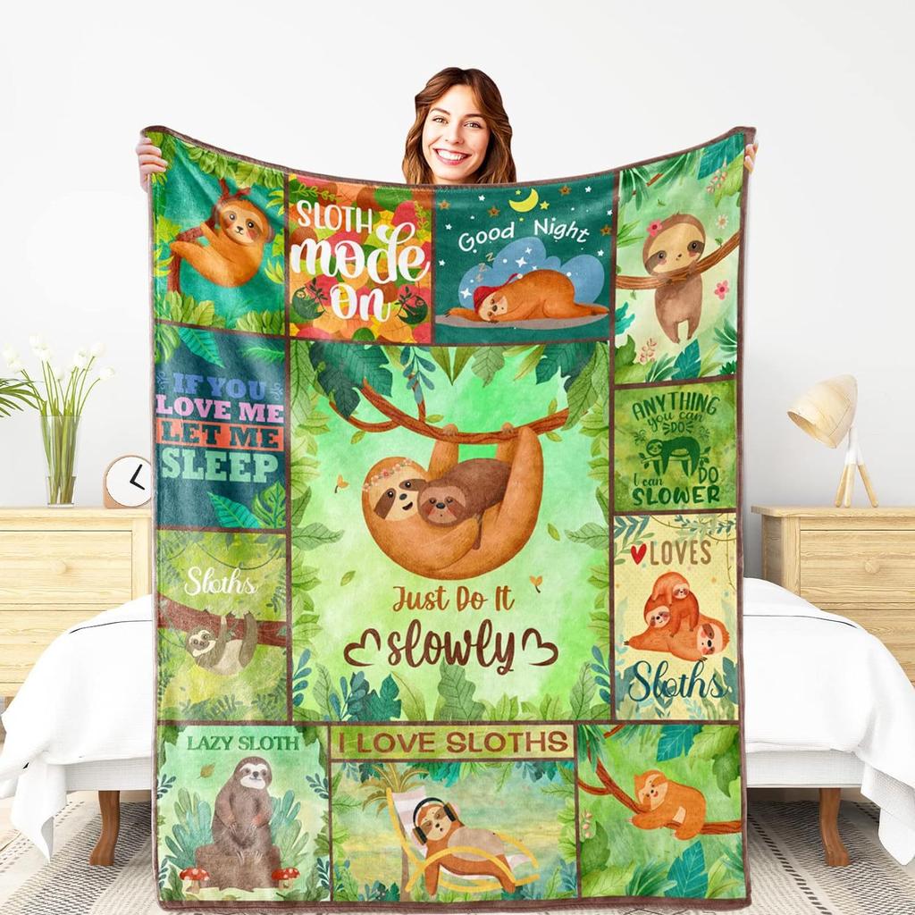 Cartoon dinosaur pattern Printed Blanket for Sofa Travel Camping Living Room Office Conditioning Blanket for All Seasons Gifts