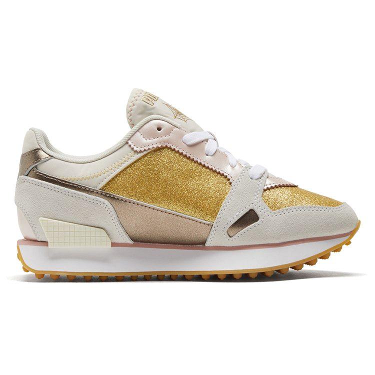 Puma Charlotte Olympia X Mile Rider 'Золотой Глиттер' Женские 374340-01