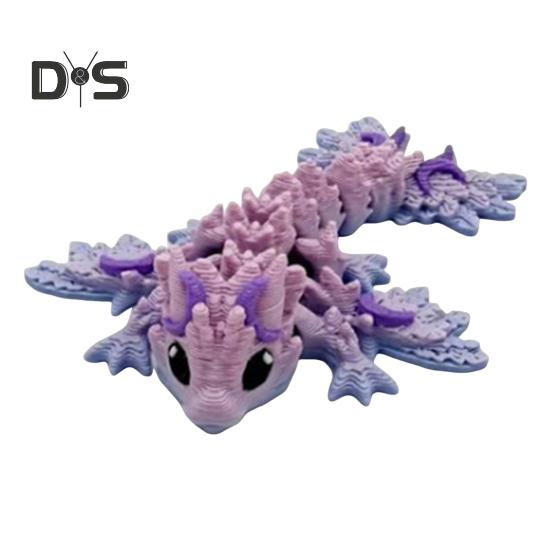 Яйцо таинственного дракона, красочное пасхальное яйцо дракона, напечатанное на 3D-принтере, подвижная шарнирная игрушка-дракон, пасхальная корзина, наполнители, подарки для любителей фэнтези
