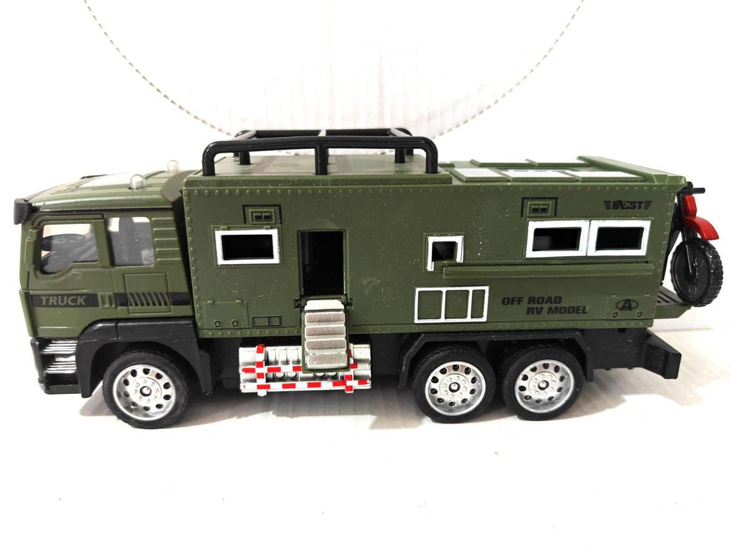 2026 Инерционная Внедорожная Алюминиевая Модель Автодома Игрушечный Автомобиль для Детей