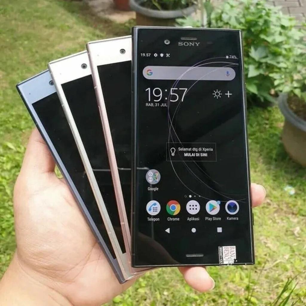 Восстановленный Sony Xperia XZ1 G8341 G8342 LTE Оригинальный 4 ГБ ОЗУ 64 ГБ ПЗУ 19 МП 4K Видео Разблокированный Смартфон