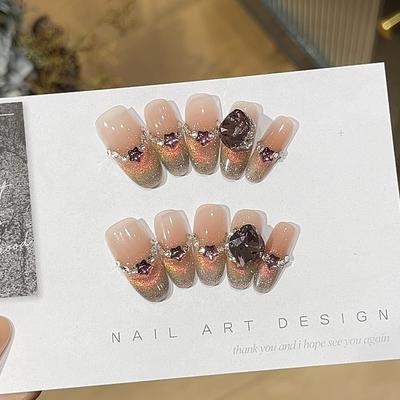 Слезы розы в стиле ретро, яркий, яркий блеск, розовое золото, улыбка, кошачий глаз, премиум-класса, K9, ворс, дрель, одежда, броня