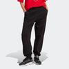 adidas Женские джоггеры с однотонным логотипом Originals Trefoil и эластичной резинкой на талии, черные IA6437