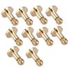 10 Sets Book Binding Screw Easily Binding Disassemble Sturdy DIY Ledger Rivets for Leather Crafts