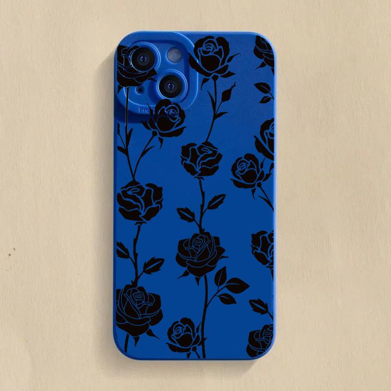 Новый ретро-модный чехол для телефона с розой для Samsung Galaxy S25 S24 S23 Ultra S22 Plus S21 FE A14 A34 A54 A33 A16, мягкий силиконовый чехол