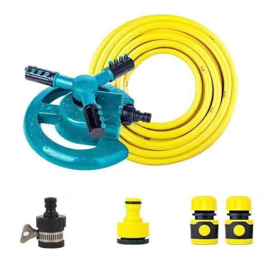 Спринклер для газонов с вращением на 360 градусов, высокое давление, большая площадь покрытия, автоматическая система орошения сада