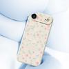 For iPhone 17 Air Case Small Flower Pattern Printing Straight Edge TPU Phone Back Cover