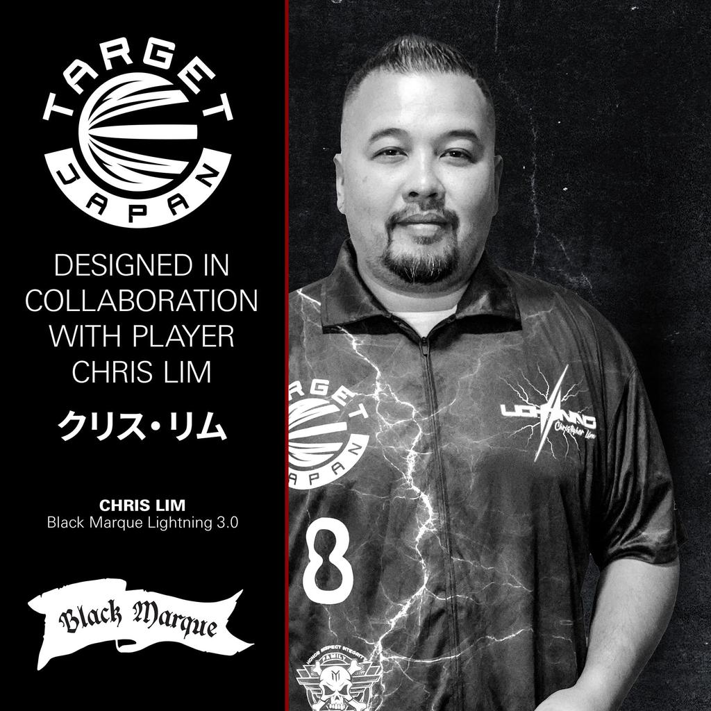 TARGET Japan BLACK MARQUE Дартс со стальным наконечником Lightning из вольфрама 6 SWISS SILVER NANO POINT 30 мм 3.0 90% Набор, 21 г, K-Flex No. форма, (Лайтнинг 3.0)