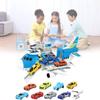 With Toy Aeroplane Vehicles Transport Cargo Airplane Car Children Gifts Set