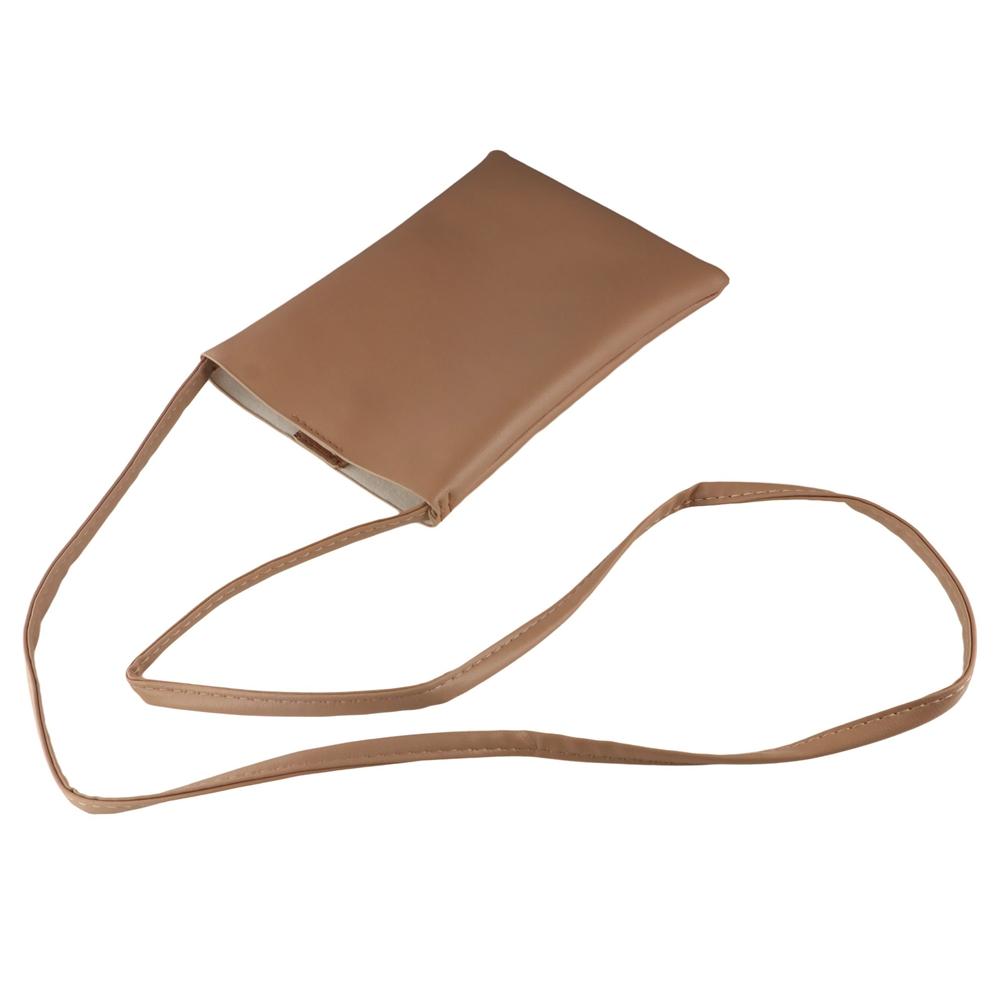 Карманный чехол для мобильного телефона, сумка-кошелек на одно плечо, кожаный чехол для телефона для женщин