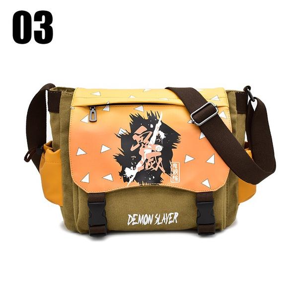 Аниме Demon Slayer Сумка-мессенджер ONE PIECE Школьная сумка Рюкзак