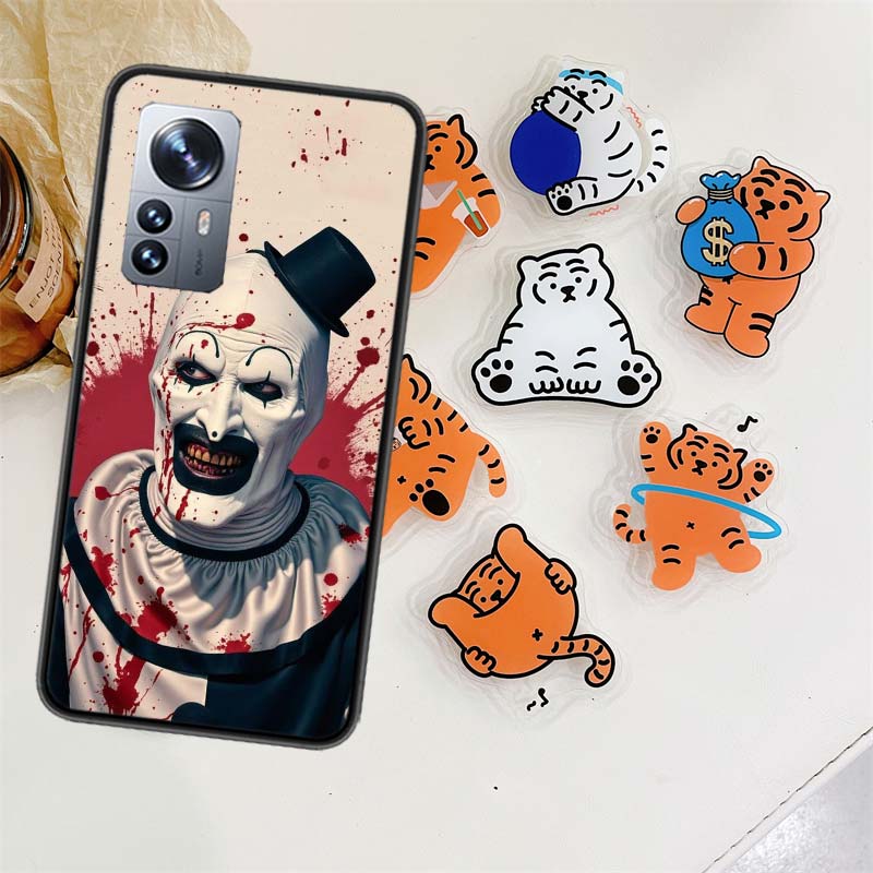Чехол для телефона Ужастик Террификатор для Xiaomi Poco X7 X6 M8 M7 M6 M4 M3 X4 Pro F7 Ultra M5S Mi 14 14T 15 15T 12T 10T Pro 12S 12 1