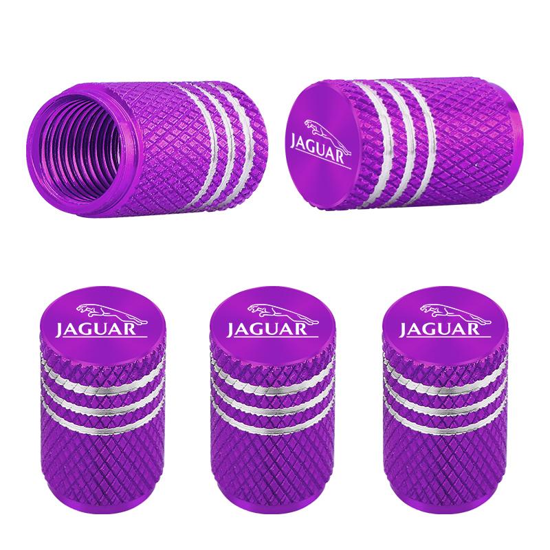 5Pcs Car styling Metal Wheel Tire Valve Caps Stem case For Jaguar Growler XF XE XJ F-Pace X-Type S-Type F-Type E-Pace I-PACE ZZ24