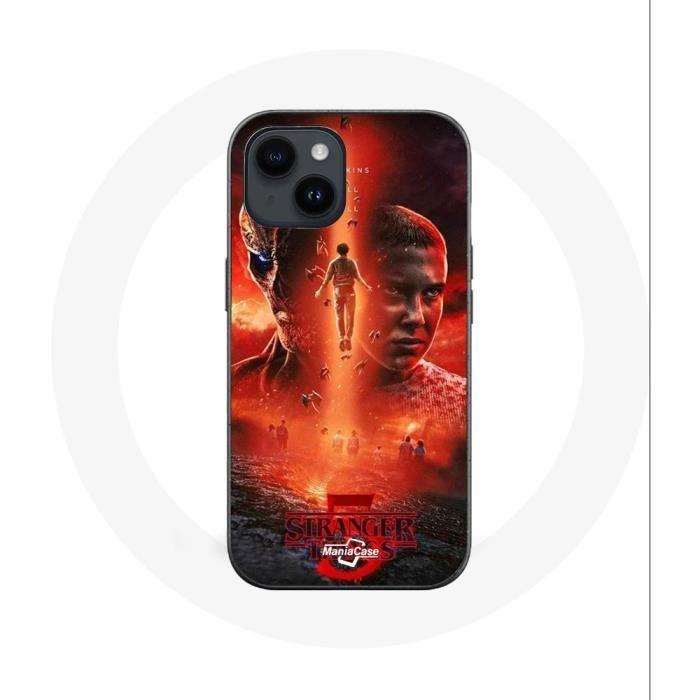 Case - Maniacase - Iphone 14 Plus - Flexible - Black - Stranger Things Season 5