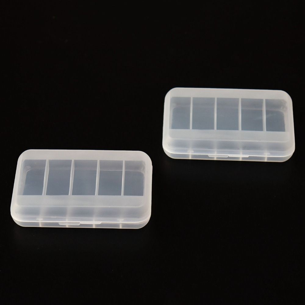 Прозрачная коробка для хранения квадратных мелких предметов, контейнер для горячих ювелирных изделий, бисер, держатель электроинструментов