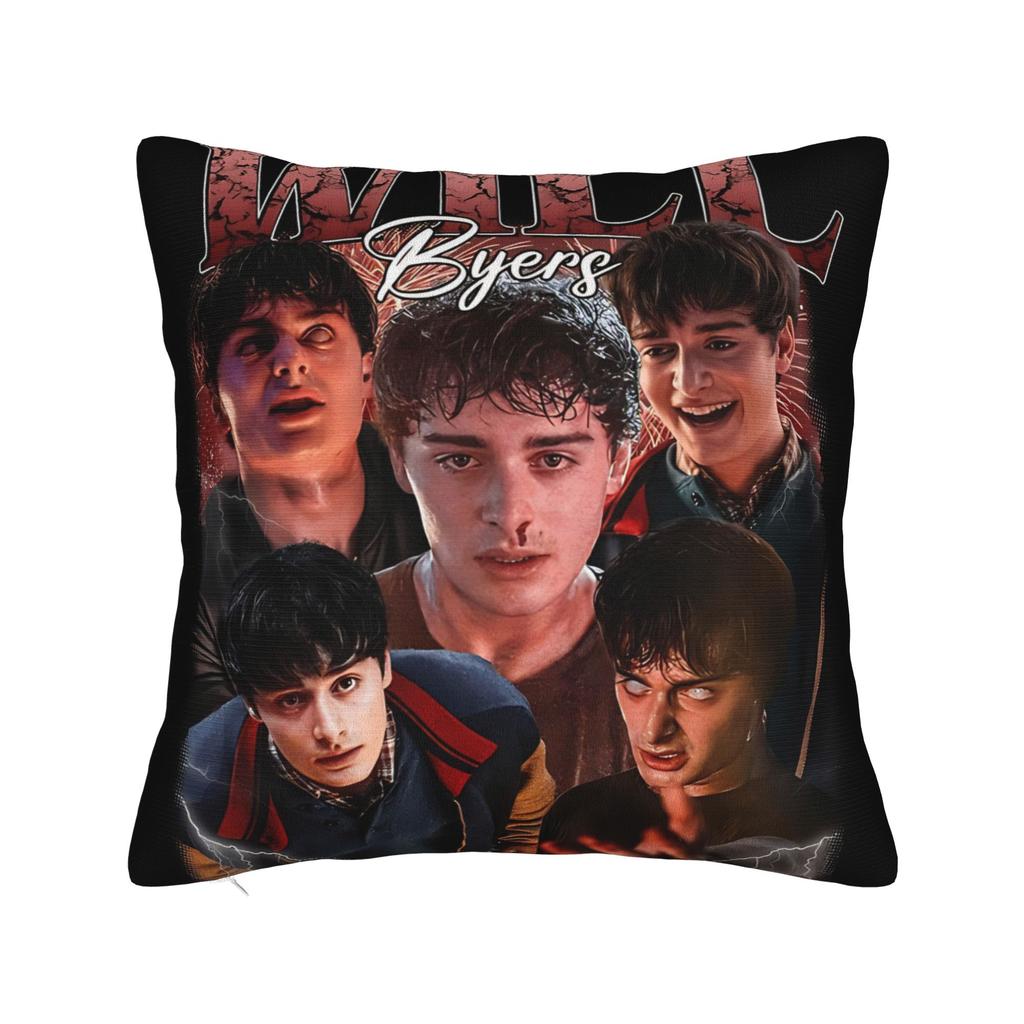 Horror Tv Will Byers Pillow Case Fashion Pillow Cover Comfy Pillowcases For Office Car Home Decor