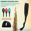 Adjustable Saxophone Neck Strap Nylon Sax Strap Metal Hook for Tenor/ Soprano/ Alto Saxophones