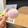 Colorful Ball Plush Star BB Hair Clips for Girls Hair Pins Cute Fluffy Side Bangs Clips Korean Fashion Headdress Children Kids