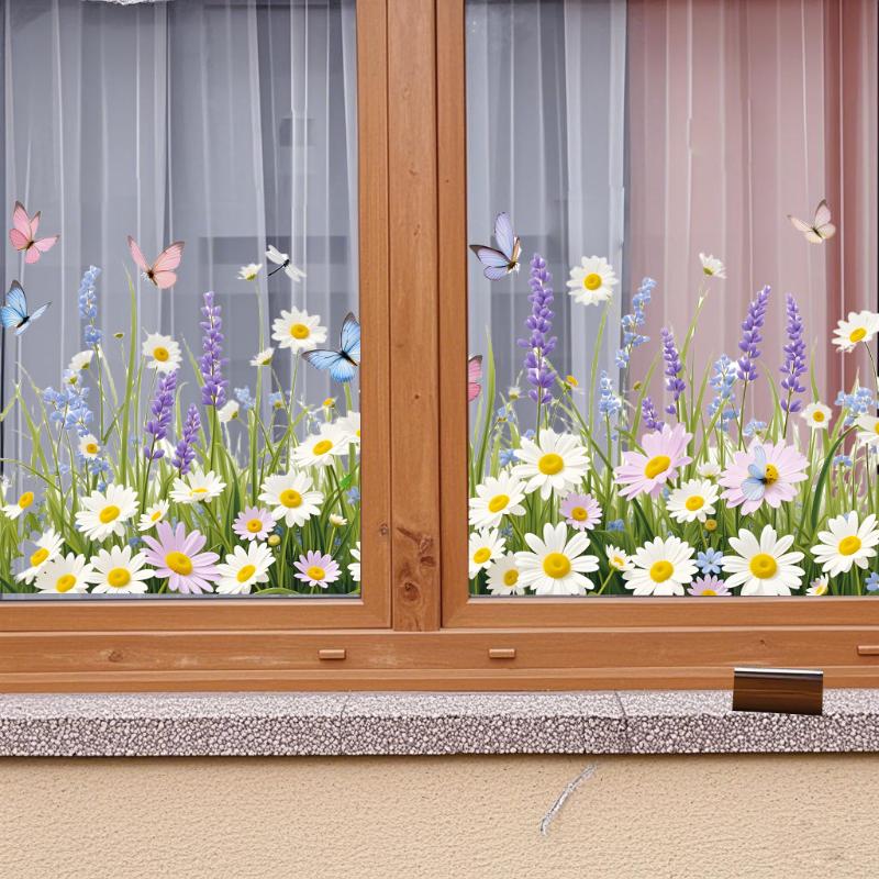 Электростатические Настенные Наклейки Бабочки Свежие Съемные DIY Декор Дома для Стен Спальни Офиса