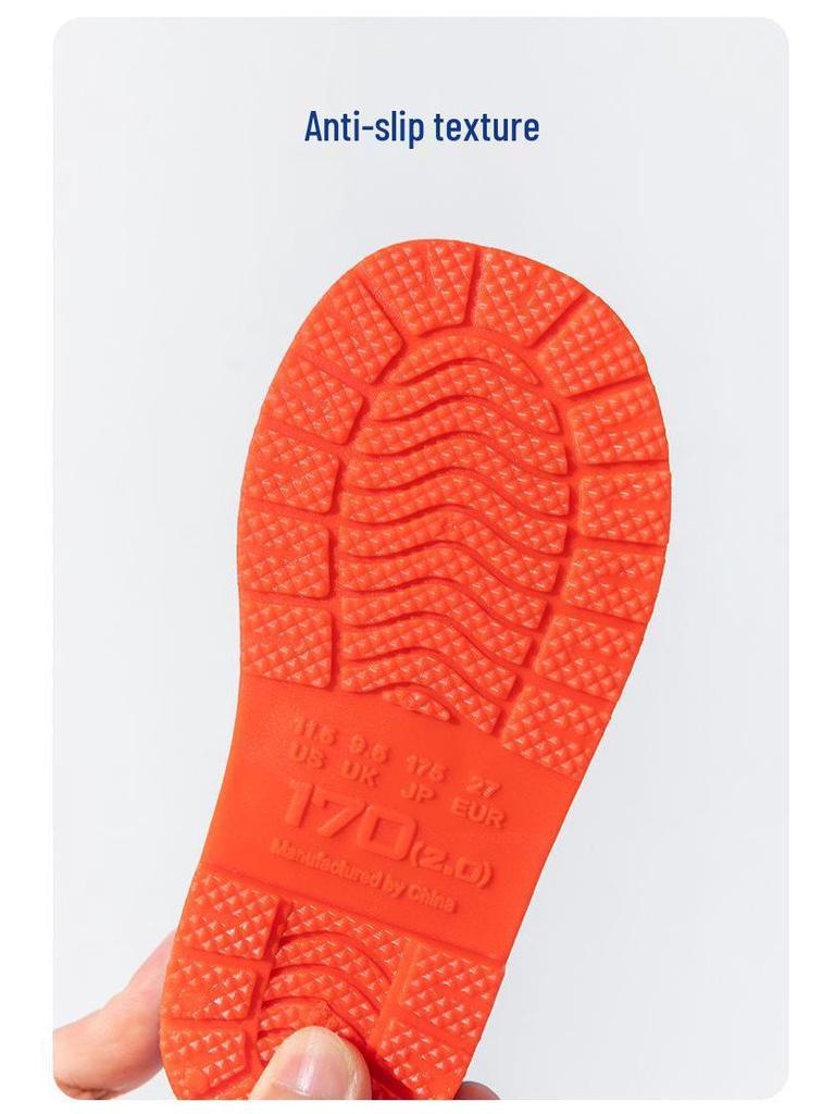 Нескользящие ПВХ резиновые сапоги Ultraman Tiga Zero для мальчиков 2-8 лет