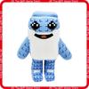 Roblox Cute Pixel Shark Plush Doll Steal A Brainrot Game Peripheral Soft Stuffed Toy For Game Fans Home Bedroom Decor