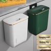 Large Capacity Wall-Mounted Trash Can with Lid for Bathroom, Kitchen, Bedroom, and Living Room