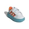 Disney X Adidas Grand Court 2.0 I Olaf Baby Sneakers White Cloud-White Orange IF4058