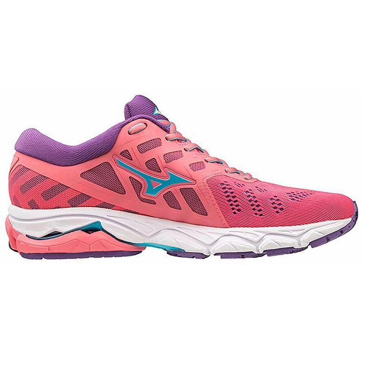 Mizuno Ultima 11 Амортизирующие Спортивные Нескользящие Низкие Кроссовки для Бега Женские кроссовки Розовый Белый Фиолетовый J1GD190918